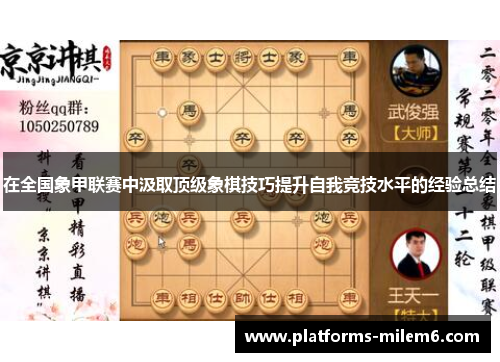 在全国象甲联赛中汲取顶级象棋技巧提升自我竞技水平的经验总结