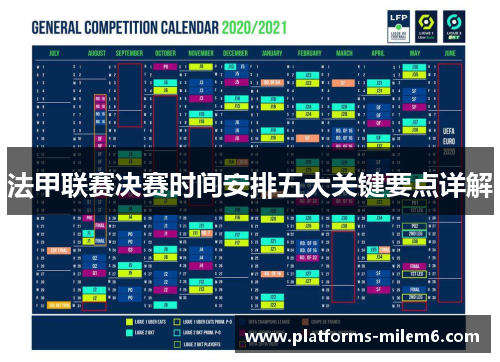 法甲联赛决赛时间安排五大关键要点详解 法甲联赛决赛时间安排五大关键要点详解